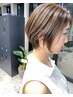 前髪ストレートor前髪パーマ+カット ¥8800