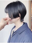 【morio 原宿】前髪あり　ハンサムショート　前下がり