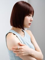 エインアンリー 表参道(AIN.ANLY.) 1ミニボブ鎖骨ミディアムボブかきあげボブウルフボブパーマ小顔