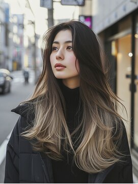 レヴ 草加店(LEV.) イメチェンホワイトブロンド美髪ワイドバング外ハネボブ