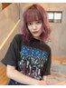 ブリーチなしダブルカラー&ディープレイヤートリートメント  ￥11000