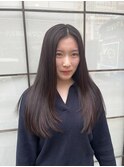 チェリーブラウン（暗髪）×レイヤーカット
