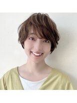 ハピネス クローバー 八木店(Happiness CLOVER) 大人可愛いマッシュショートボブウルフカット30代40代50代60代
