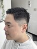 （人気No.2メニュー）カット＋シャンプーブロー＋眉カット￥5500
