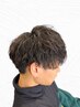 【ご新規様】メンズカット＋パーマ　￥11,000→￥8,800