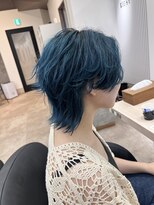 アルメリア 池袋(Arumeria)&nbsp;ターコイズウルフショートケアブリーチ10代20代30代