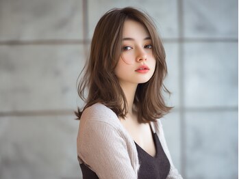 サボン バイ トッカ(savon by tocca)の写真/世代に合わせたレイヤーカットが評判◎印象が決まる前髪～顔周りだからこそ、女性らしい"抜け感"を☆