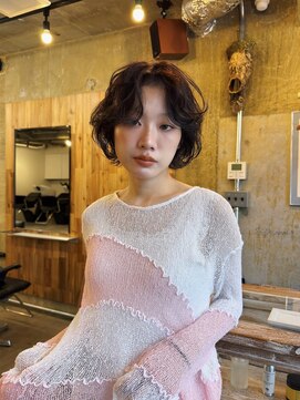 ヒュージ 三軒茶屋(huge) レイヤーボブ/ボブパーマ/ニュアンスパーマ/20代30代