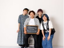 オシャマヘアー マチニワ店の雰囲気（美容院のスタッフたち）
