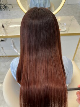 エトワール バイ ヴィンス(etoile by vince) 韓国風/レイヤー/前髪/顔まわり/小顔/2wayバング/髪質改善/縮毛