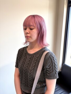 エデル(edel) 2ブリーチからできるピンクカラー