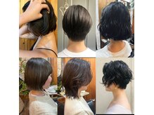 タイニーヘアー(TINY HAIR)の雰囲気（ショート、ボブ、パーマスタイルお任せください）