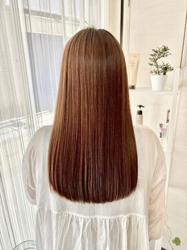 カサネ(KASANE) 切りっぱなし　ロング　バイカルテトリートメント　長崎