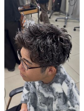 アッシュ 高幡不動店(Ash) スパイラルパーマス刈り上げパイキーショートシャドウパーマ