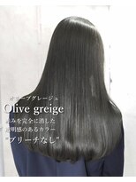 アリー 原宿 表参道(ALLY)&nbsp;ALLY松村 髪質改善×ブリーチなしグレージュカラー