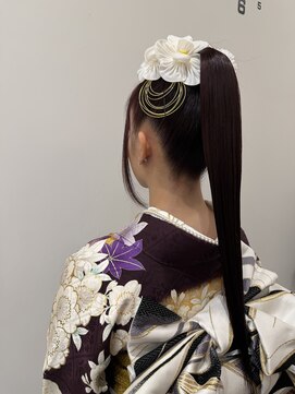 テトテプラス(tetote+) シンプルハイポニー