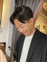 ブロック ジャポン(bloc japon)&nbsp;毛流れセンターパートショート　メンズショート/池田佑輔