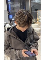 アヴァンス 広島本通店(AVANCE.) MEN’S HAIR/波巻きツイストスパイラル/リバースセンターパート