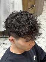 グルーマーズトウキョウ(GROOMER/S TOKYO)&nbsp;men's/波巻きツイストスパイラル/リバースセンターパート