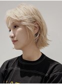 ★レイヤーボブ/ハッシュボブ/切りっぱなし/ブリーチ/銀座20代