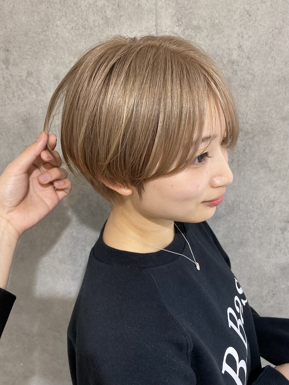 前髪ありハンサムショートコンパクトショート20代30代40代50代