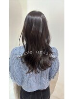 オーガスト ヘア ネイル(AUGUST hair nail) オリーブグレージュ/ブリーチなし/横浜/透明感カラー