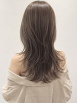ヘイ 松本店(HEY) 【HEY 松本】外ハネくびれロングレイヤー×アッシュベージュ