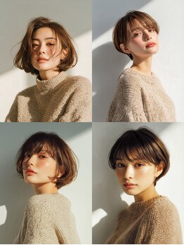 スタジオ アルファプラス 日暮里店(studio α+)の写真/人気の透明感溢れるカラーで季節に合わせて髪色もチェンジ♪立体感を楽しむハイライトなどもお任せ☆