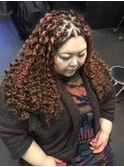 強めスパイラルウェーブエクステ　ＴＲＩＣＫＳＴＹＬＥ☆