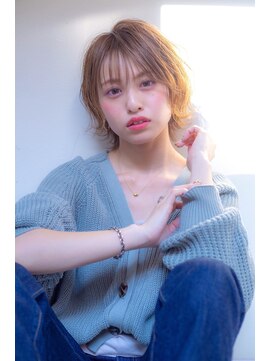 ロンド ルージュ 銀座店(Lond rouge) (ayuna)大人シースルーの柔らかショートボブ♪