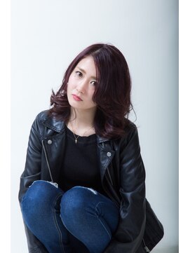 ヘアーアンドライフ ガーデン(HAIR&LIFE Garden) ダークカラーにカールをプラス！