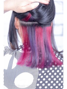 ヘアーメイク ダンス(hair make DANCE) 隠れ#ユニコーンカラー