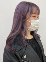 アッシュ 名駅(ASCH)&nbsp;バイオレットカラー×顔周りレイヤー