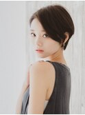 大人かわいいひし形シルエットショート