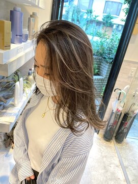 ディモアンド 表参道(Dimo&) ミニウルフ/インナーハイライト流れるレイヤー[表参道]