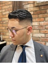 ヒロギンザバーバーショップ 丸の内店(HIRO GINZA BARBER SHOP)&nbsp;ビジネスフェードスタイル
