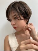 小顔,ショート,小顔ボブ,透明感[表参道/表参道駅]