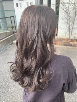 オールバイオー(Owl by oOo) 【ブリーチ無しダブルカラー】ナチュラルグレージュ