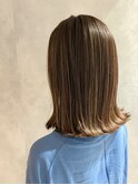20代30代40代☆ハイライト×アッシュベージュ