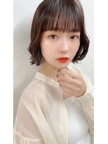 サンド クリア 横浜本店(sand clear)&nbsp;韓国ボブ×グレージュカラー