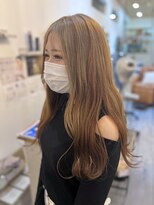 レポ(LEPO)&nbsp;ブリーチあり◎トリプルカラー～ミルクティーベージュ