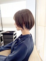 ヘアーラボ ノッシュ 唐人町店(Hair Labo Nosh) 【Nosh】ショート×ピンクブラウン