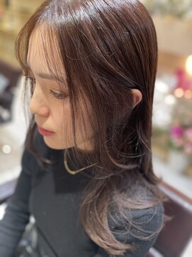 レイ(Lei) シースルーセミロング