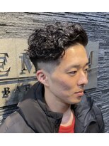プレミアムバーバー 目黒店(PREMIUM BARBER produce by HIRO GINZA) 今期!大流行の宮城りょーた風パーマ!!