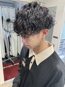 テトラ バイ ネオリーブ 横浜西口店(tetra by neolive) 横浜★マッシュ 波巻き スパイラルパーマ