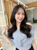 アフロートリノ(AFLOAT Leino)&nbsp;大人可愛い韓国ヘア　レイヤーカット　似合わせ小顔顔まわり#