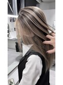 梅田ハイライトカラー梅田バレイヤージュカラー梅田美容室茶屋町