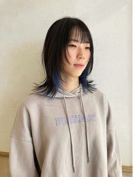 パーク(PAAQ) 【haru】ウルフカット×インナーカラー