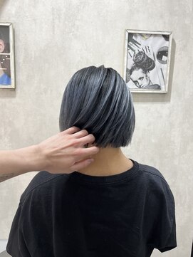 ロンドソレイユ 池袋(Lond soleil) ボブ/前髪カット/レイヤーカット×ケアブリーチ/デザインカラー