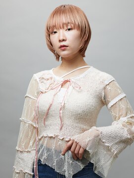 ヘアーカッティングガーデン ジャック モアザン 近鉄奈良店 ショートボブレイヤー[奈良/大和西大寺駅/白髪ぼかし]
